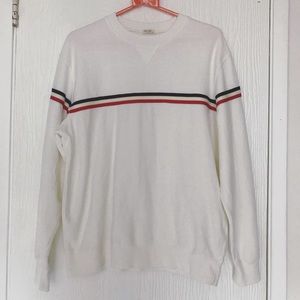 Brandy Melville Red Striped Erica Hoodie
